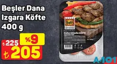BEŞLER DANA IZGARA KÖFTE 400 G